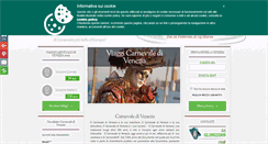 Desktop Screenshot of carnevale-di-venezia.it